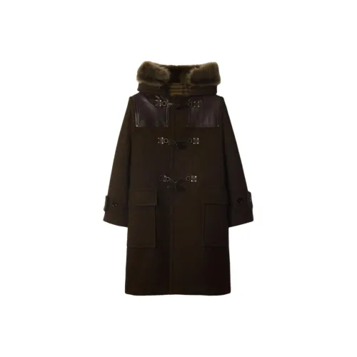 Burberry FW24 Coats Women's Dark Brown