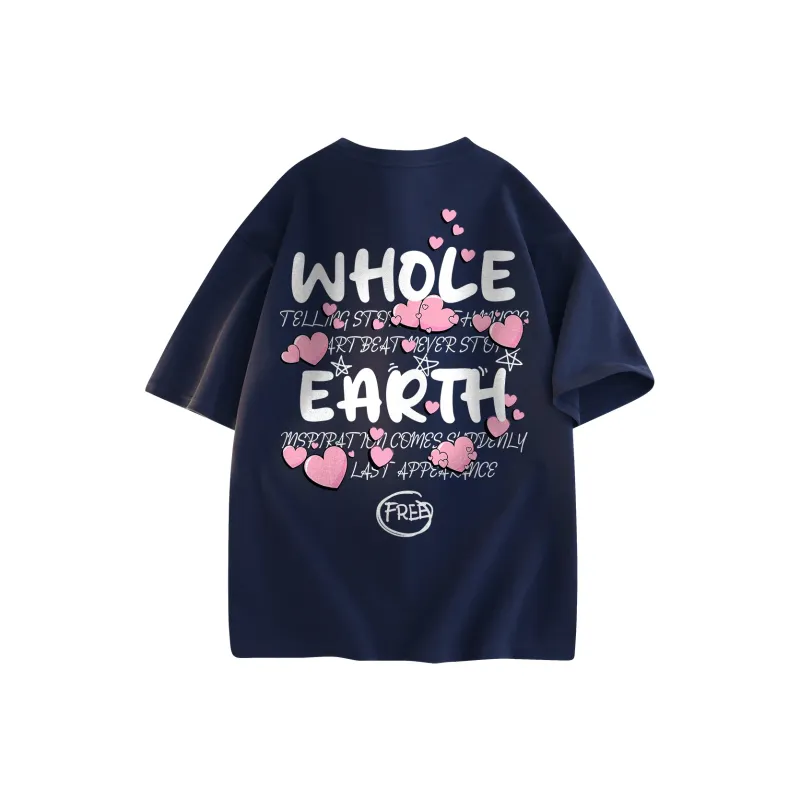 WHOLE EARTH T Shirts Unisex-11