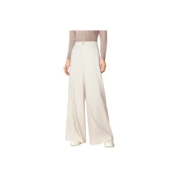 BBLLUUEE Casual Pants Women's Vanilla Apricot