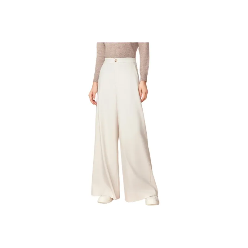 BBLLUUEE Casual Pants Women's Vanilla Apricot-0