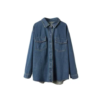 BANANA BABY Denim Jacket Women's Dark Blue