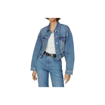 REFORMATION Denim Jacket Women's Lugano