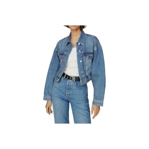 REFORMATION Denim Jacket Women's Lugano