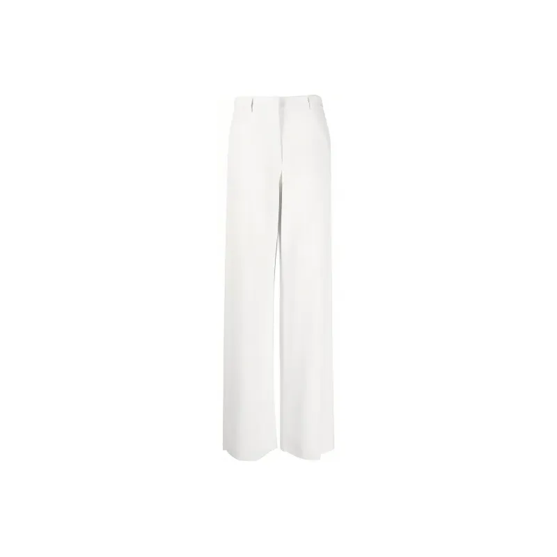 GIORGIO ARMANI Low Rise Wide Leg Loose Fit Trousers-0