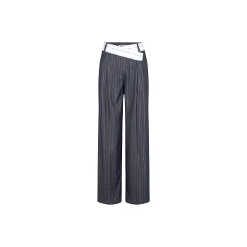 Three Quarters Casual Pants Women's Gray