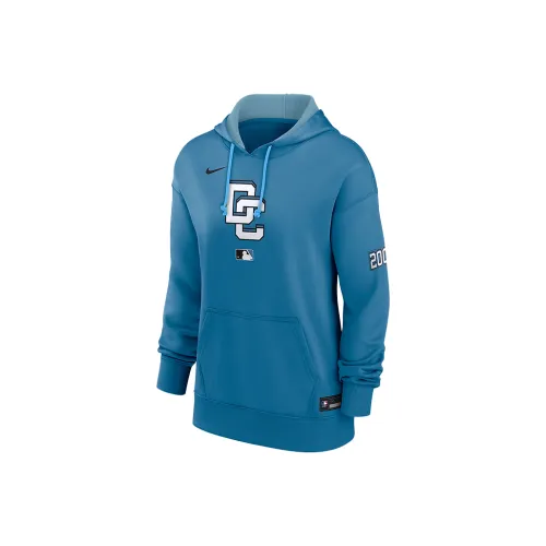 Nike Washington Nationals Authentic Collection City Connect Women's Nike Therma Mlb Pullover Hoodie