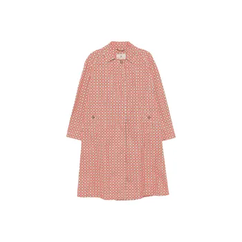 ERMANNO SCERVINO Geometric print Trench Coat
