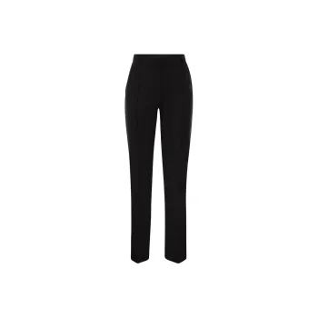 SportMax High Waist Straight Leg Trousers