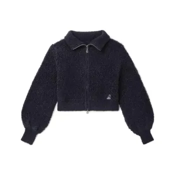 KANGOL Velvet-feel Coat Women's