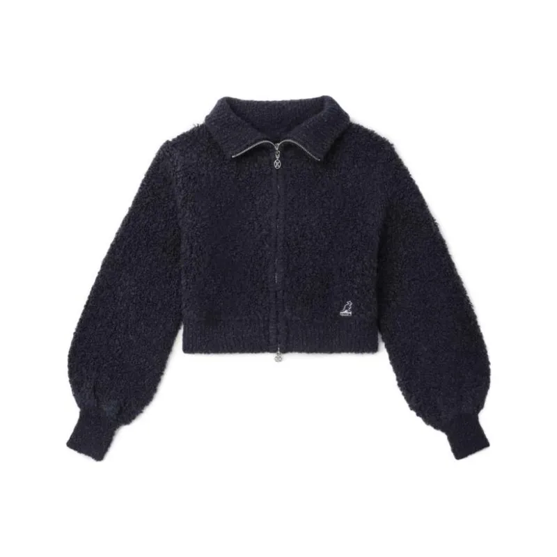 KANGOL Velvet-feel Coat Women's-1