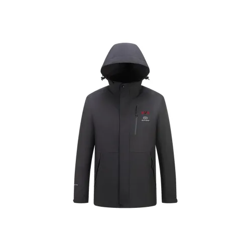 Yalu Water-Resistant Windproof UV Protection Water-Repellent Wear-Resistant Warm Rainproof Windbreaker Jacket Women's