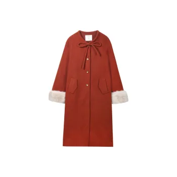 MISHOW Coat Women's Vintage Red