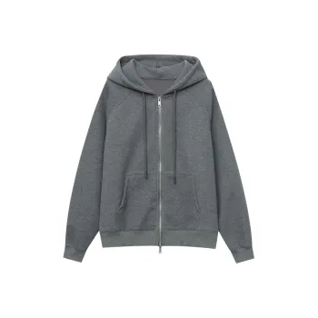 CHARM PICK Velvet feel Coat Women's Dark Gray