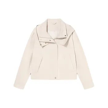 Goodland Cropped Coats Women's Light Khaki