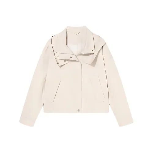 Goodland Cropped Coats Women's Light Khaki