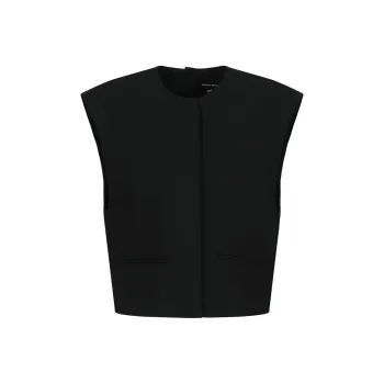 URBAN REVIVO Vest Women's Black