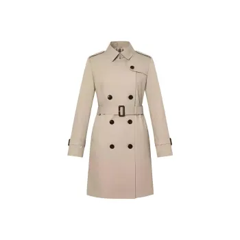 HAZZYS Trench Coat Women's Light Beige