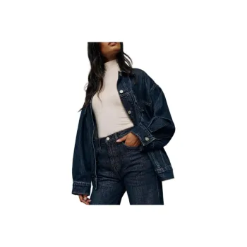 REFORMATION Denim Jacket Women's Miller