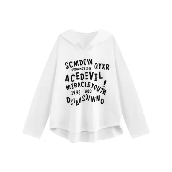 YINLEI Sweatshirt Women's White