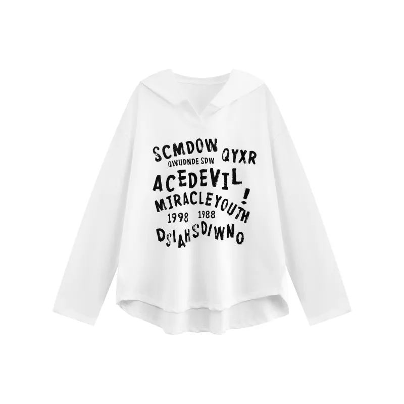 YINLEI Sweatshirt Women's White-0