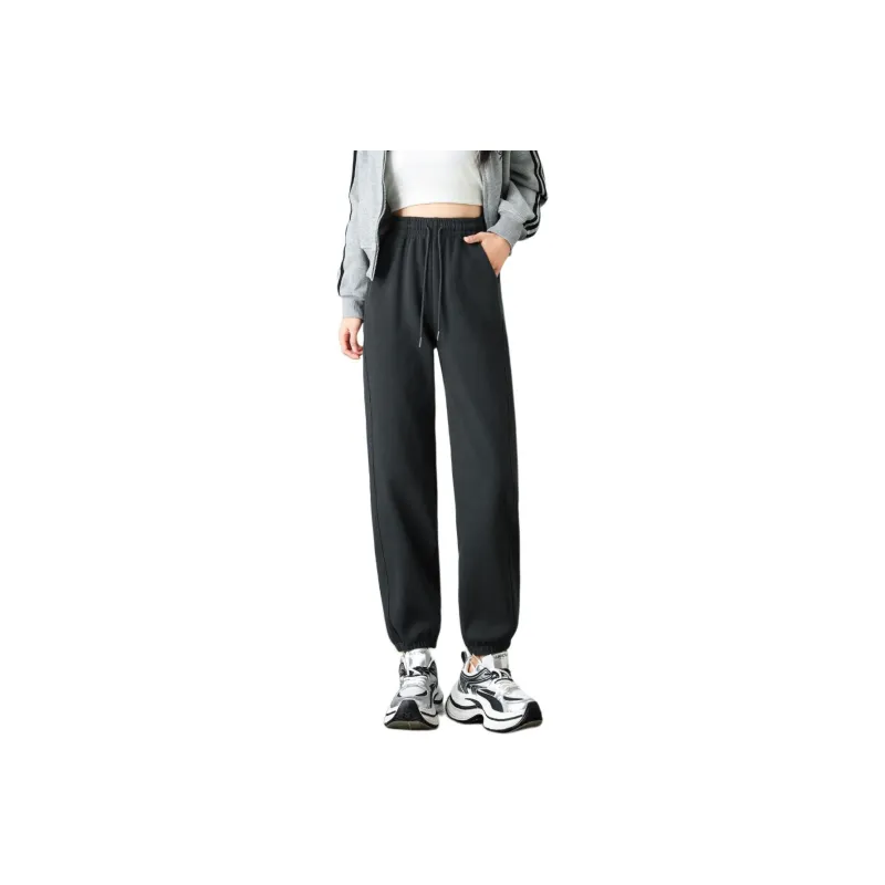 Ya Sheep People Casual Pants Women's Dark Gray-10