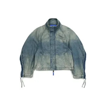 Angel Chen X Lee ANGEL CHEN Collaboration Denim Jackets Women's Blue
