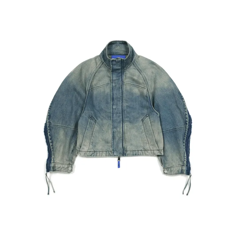 Angel Chen X Lee ANGEL CHEN Collaboration Denim Jackets Women's Blue-0
