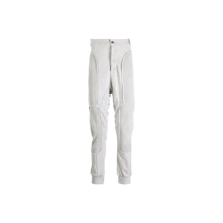 Masnada Panelled Drop crotch Cotton Trousers-0