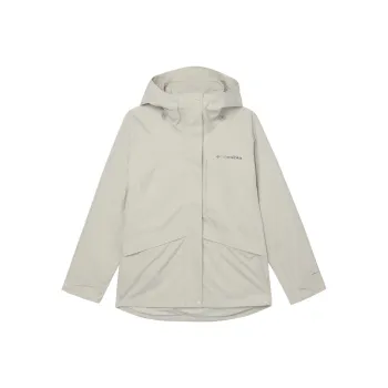 Columbia Waterproof And Windproof To Keep Warm Windbreaker Jacket Women's Beige