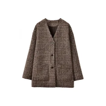 SINBOS Coats Women's Rich Umber