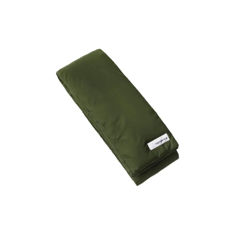 Nanamica Cotton, Nylon, Down Knit Scarves Men's Green-1