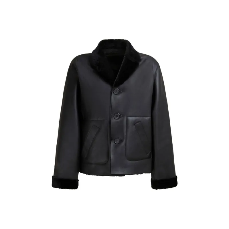 MARNI Reversible Shearling Jacket-0