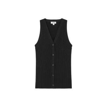COS Vests Women's Black