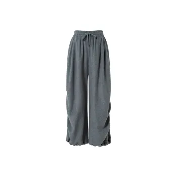 SOON FLOWER Casual Pants Women's Gray
