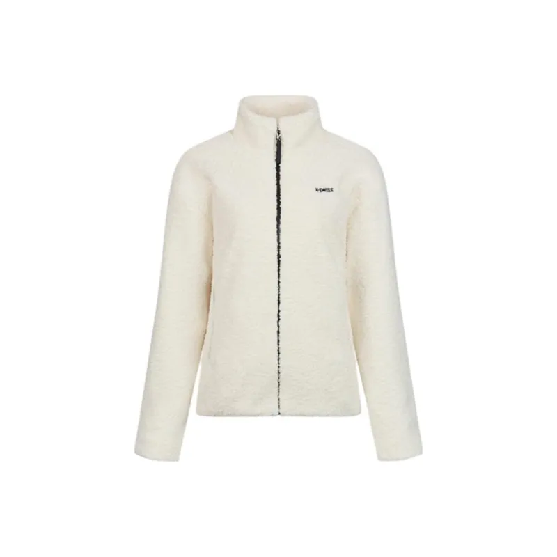 KSWISS Velvet feel Coat Women's Almond White-0