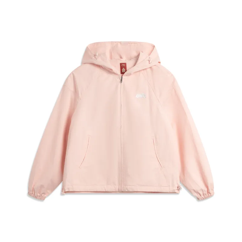 LiNing x GUGONG,LIANMINGKUAN Chinese Culture Series Trench Coat Women's Pink-0