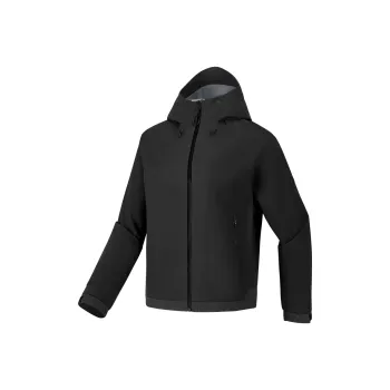 Skechers SS25 Water Resistant Windproof Breathable Windbreaker Jacket Women's Carbon Black