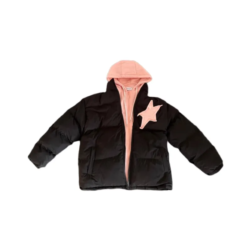 ONE PASS STUDIO Puffer Jacket Women's Black-0