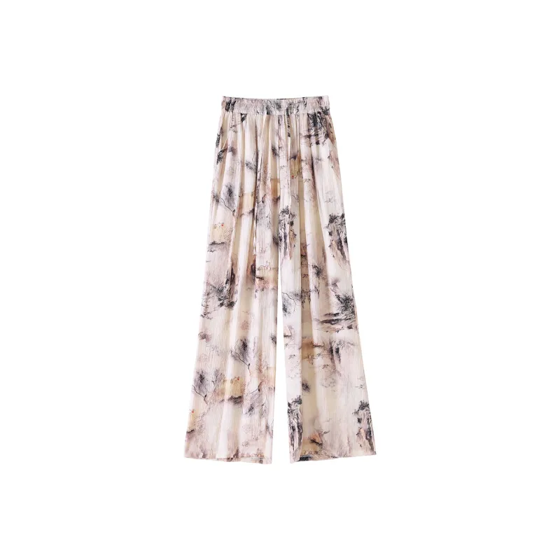 0571 Family Casual Pants Women's Pink-0