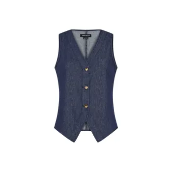 URBAN REVIVO Denim Jacket Women's Blue
