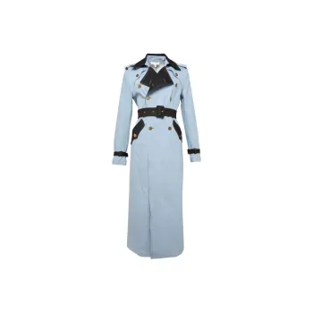 Fleur Du Mal Denim Trench Coat
