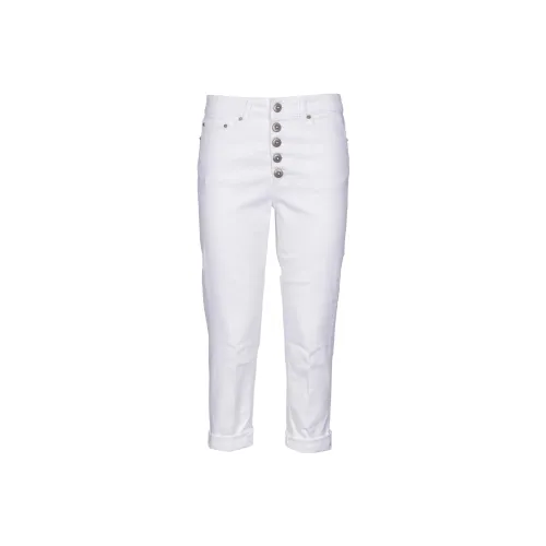 Dondup High Waist Cropped Stretched Jeans