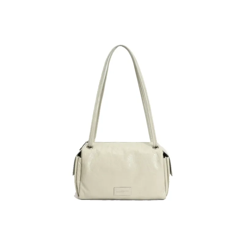 Bullrun Cow Leather Shoulder Bag Large Size Women's Multicolor-5