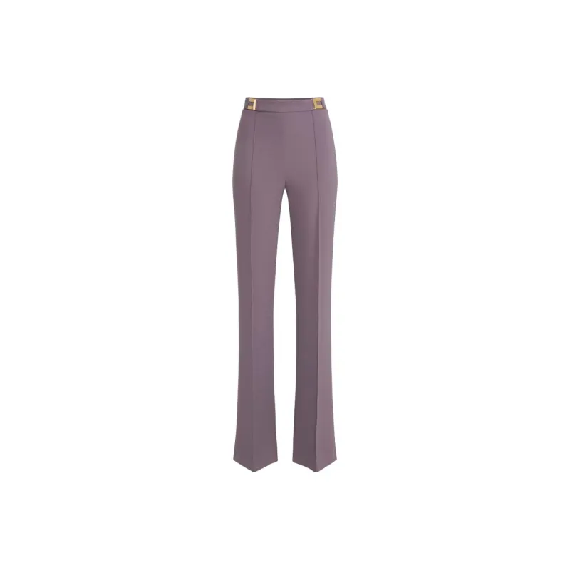 Elisabetta Franchi Casual Pants Women's Purple-0