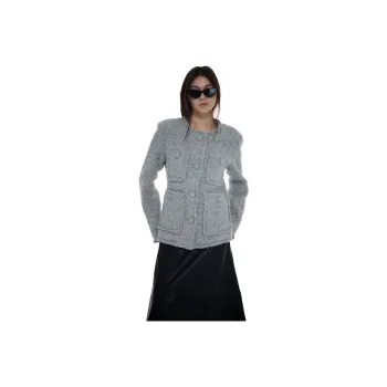 Wildground Velvet-feel Coat Women's Gray