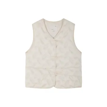 IHIMI Vests Women's Cream White