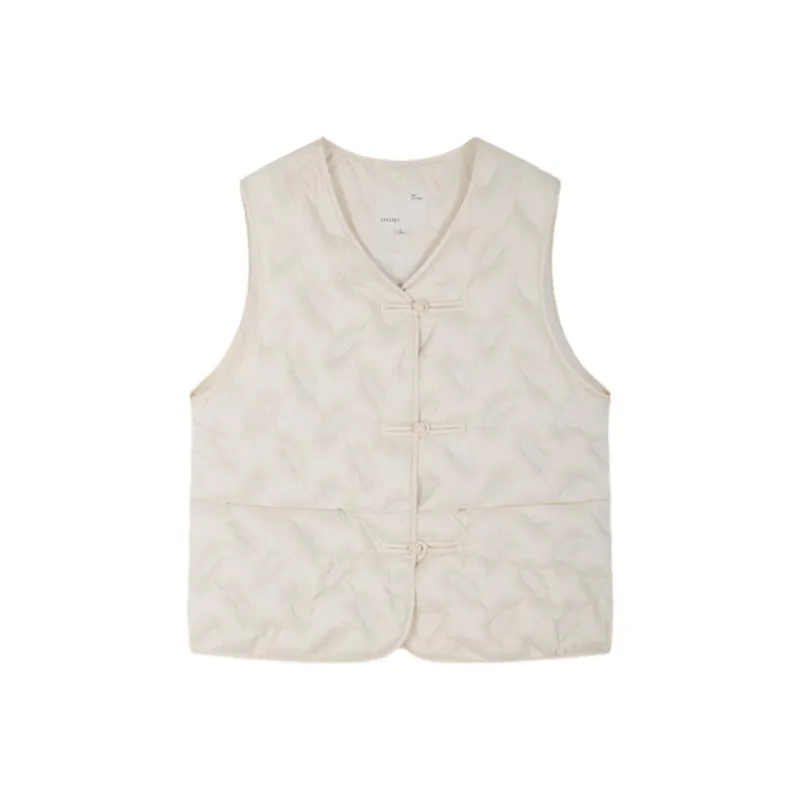 IHIMI Vests Women's Cream White-0