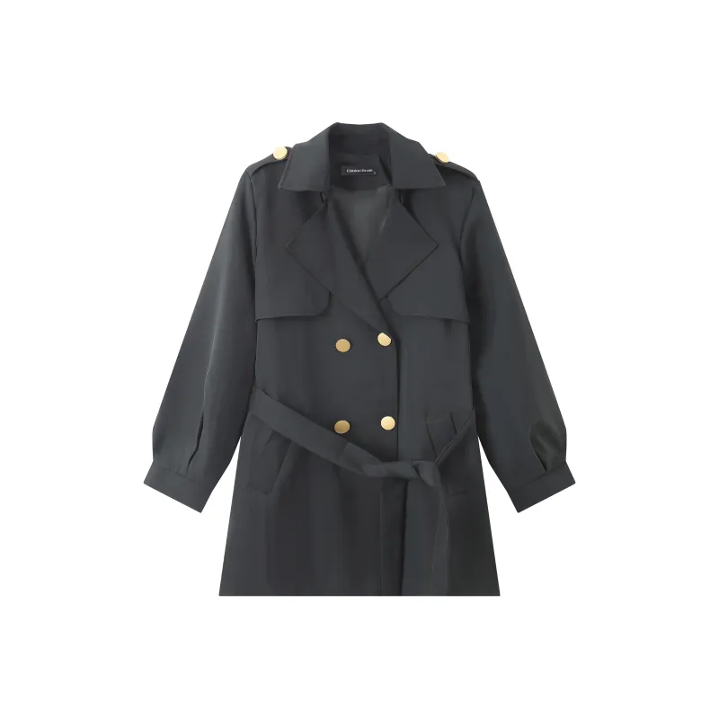 EIDOLON GRAIN Trench Coat Women's-4