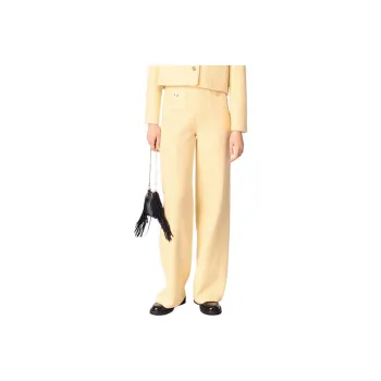 Maje Casual Pants Women's Yellow
