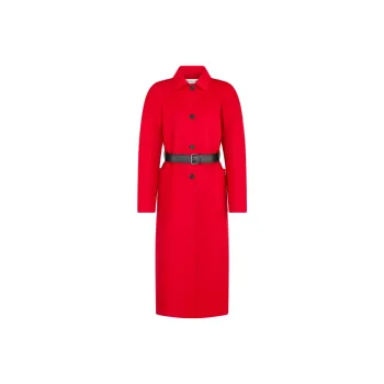DIOR Coats Women's Red